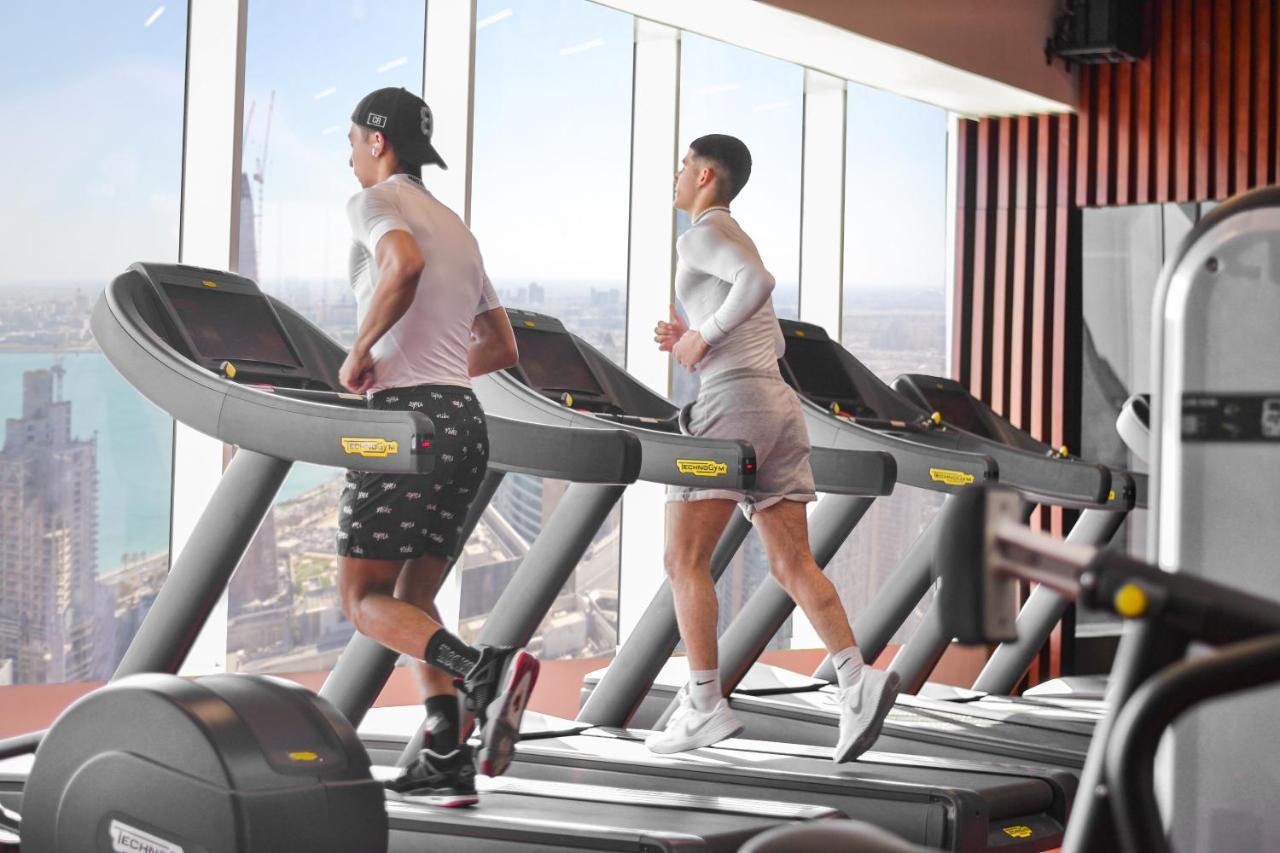 The Bentley Luxury Hotel & Suites Doha Exteriör bild Technogym Treadmills