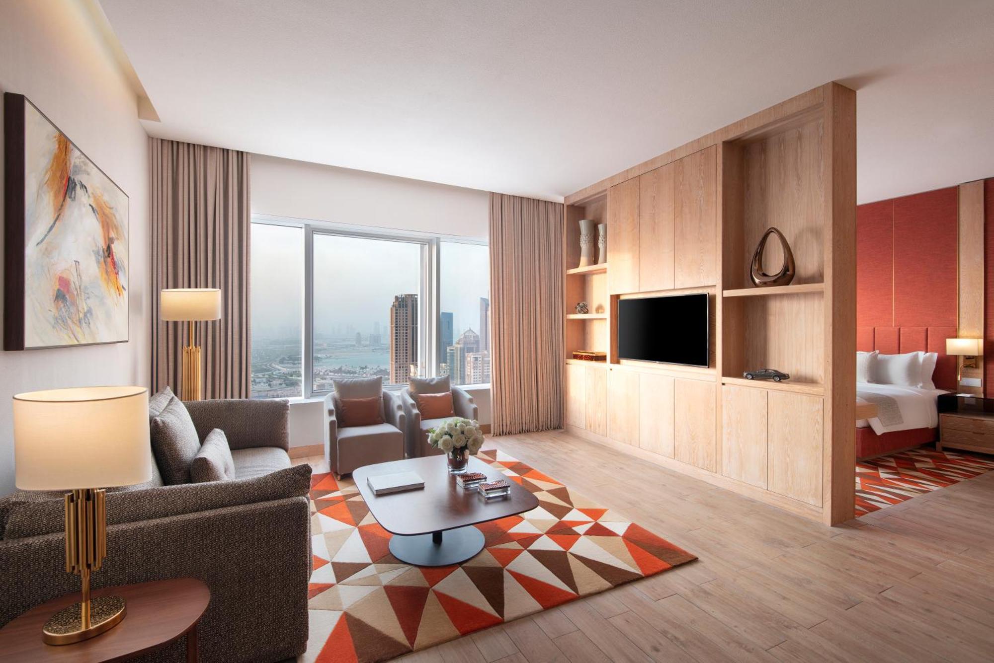 The Bentley Luxury Hotel & Suites Doha Exteriör bild A suite at the hotel