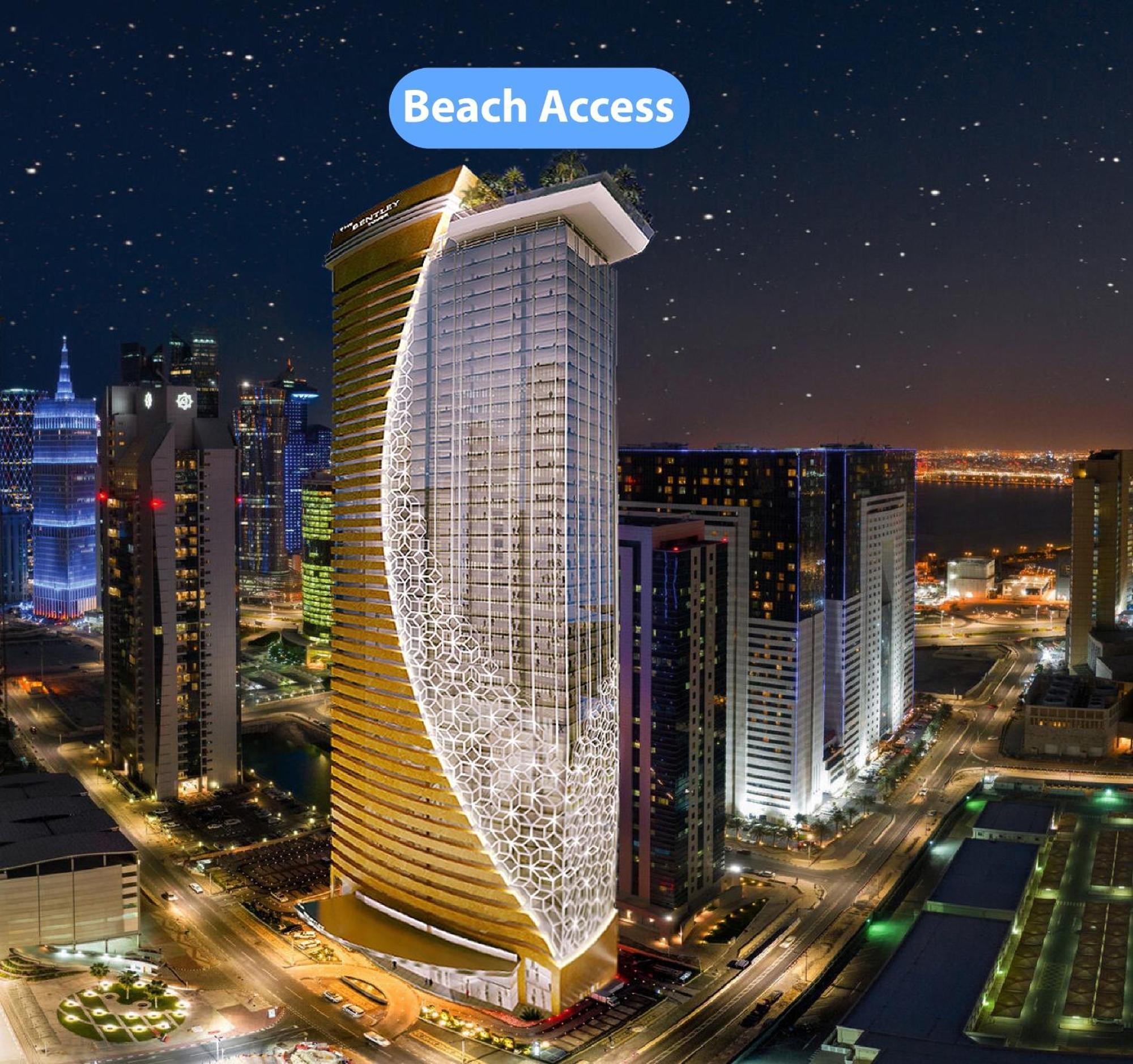 The Bentley Luxury Hotel & Suites Doha Exteriör bild